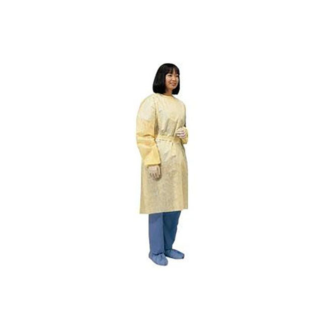 Isolation Gown, Spunbonded Polypropylene Box of 100