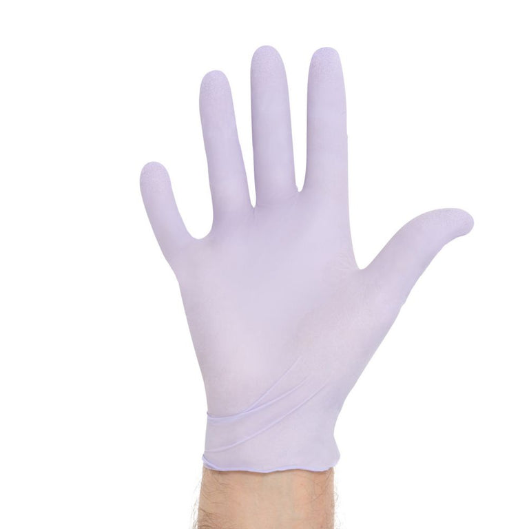 Halyard Lavender Nitrile Exam Glove Box of 250