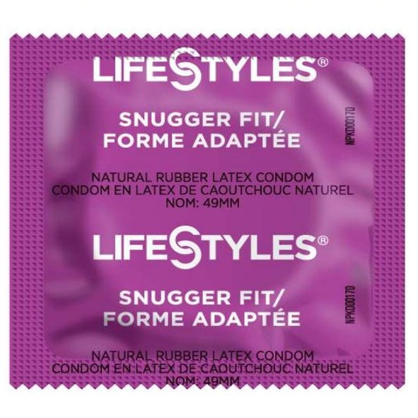 LIFESTYLES® Latex Condoms, Snugger Fit - Box of 144