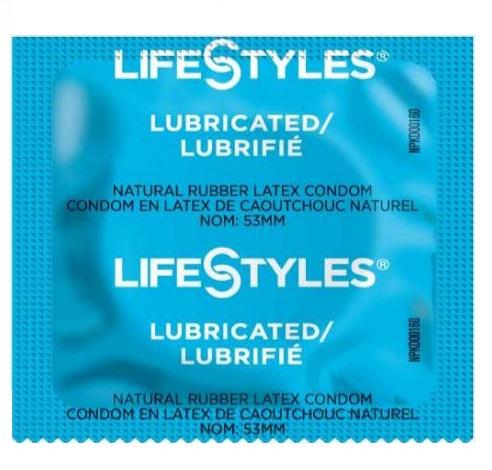 Lifestyles Latex Lubricated Condoms - Box of 144