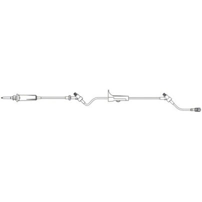 B. Braun 354202 IV Administration Set – 15 Drop/mL, 2 Caresite Needleless Valves, 50/case