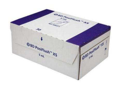 5ml BD PosiFlush™ XS Saline Filled Flush Syringe