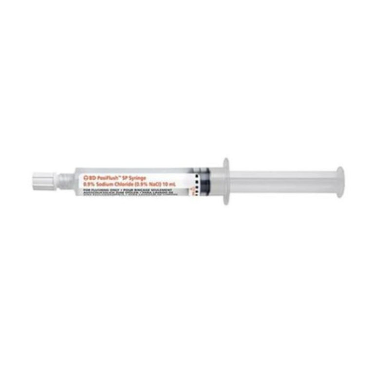 10ml Posiflush SP BD 306592 Pre Filled Saline Syringe Box of 30