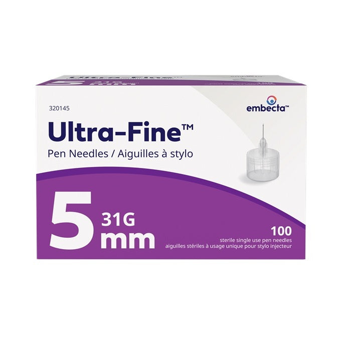 BD 320145 Ultra-Fine™ Insulin Pen Needle 31G x 5mm