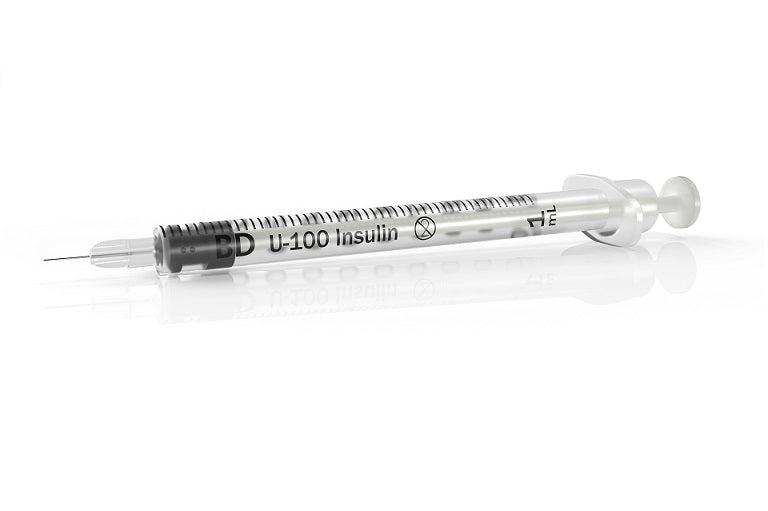 1ml x 31G x 6mm BD Insulin Syringes with BD Ultra-Fine Needle