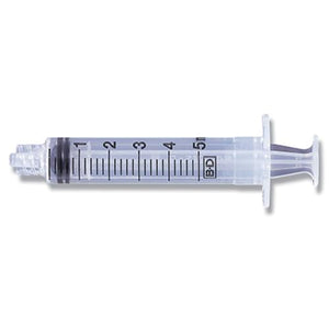 5ml Sterile BD 309646 Syringe Luer Lok Box of 125