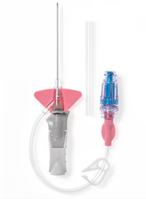 Unpacked BD Nexiva MaxZero Closed IV Catheter 20G × 1.75