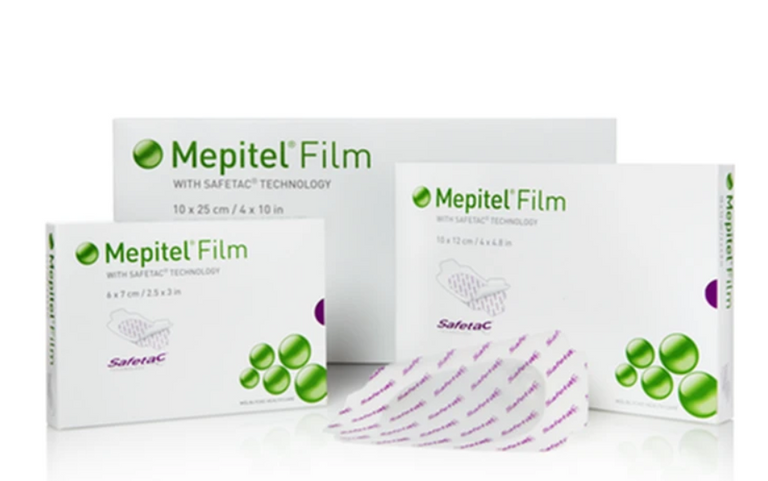Mölnlycke Mepitel® Film Transparent Dressing with Safetac®