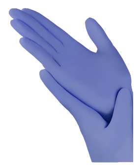 Medicom Pure Nitrile Exam Glove for Sensitive Skin Box of 200