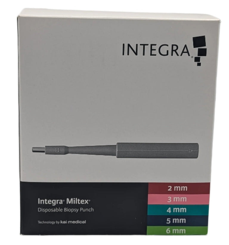 Integra Miltex Disposable Sterile Biopsy Punch Assorted