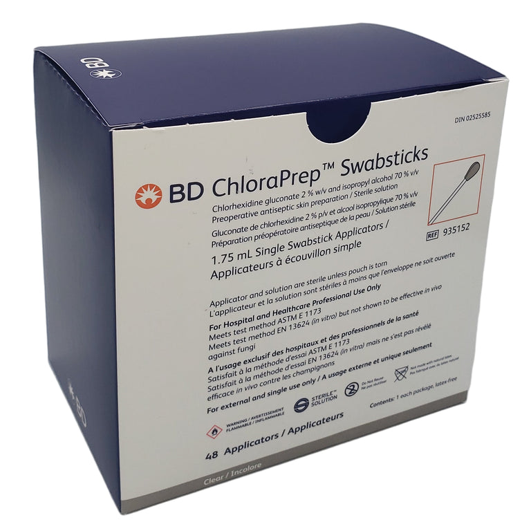 BD 935152 ChloraPrep® Swabstick with Sterile Solution, 1.75ml