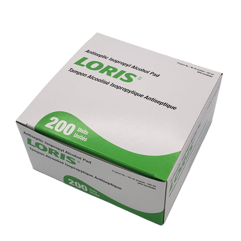 LORIS Alcohol Prep Pad Medium