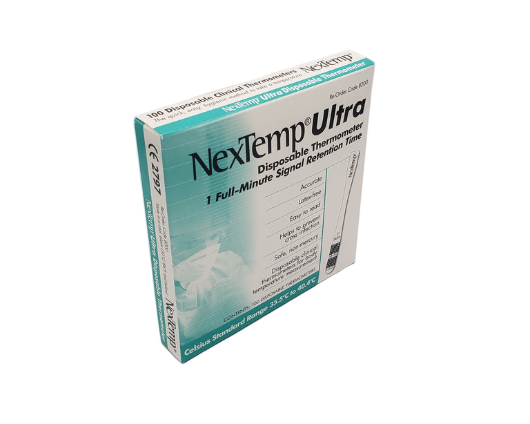 NexTemp® Single Use Ultra Thermometer-Box of 100