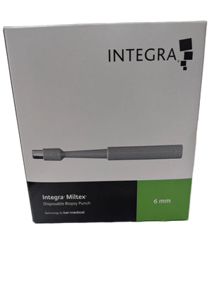 Integra Miltex Disposable Sterile Biopsy Punch 6mm