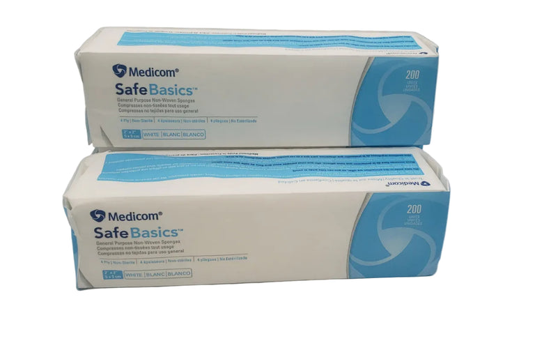 Medicom® SafeBasics® Non-Woven Sponges