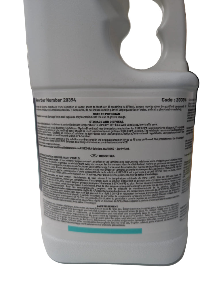 CIDEX OPA Disinfectant Solution 3.8L