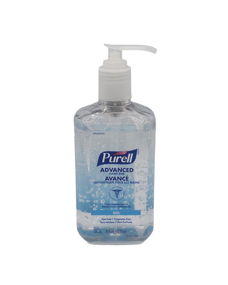 PURELL™ Advanced Hand Rub
354 mL Table Top Pump Bottle