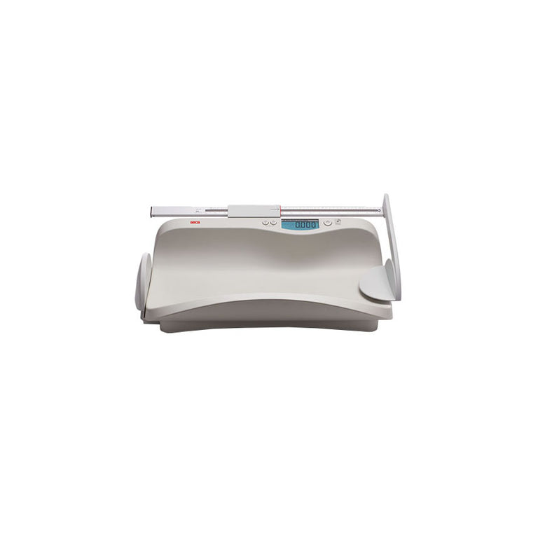 Seca® 374 Digital Baby Scale with Seca 233 Measuring Rod | Extra-Large Tray | 44 lb / 20 kg | TARE & BMIF | SC374