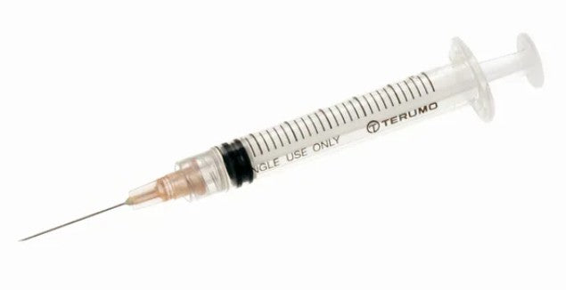 Terumo 1cc Tuberculin Syringe with 25G x 5/8