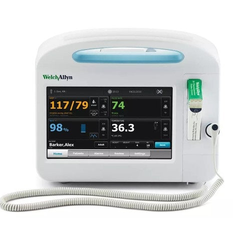 Welch Allyn Connex 6700 Vital Signs Monitor on white background: 15
