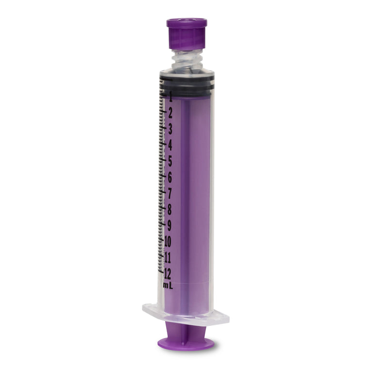 Monoject™ Enteral Syringe 412SE | 12 mL ENFit™ | Sterile | Box of 80