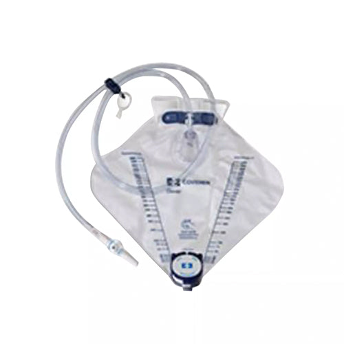 Dover™ Urine Drainage Bag 6206 | 2000 mL | Needle Sampling | Anti-Reflux | Case of 20