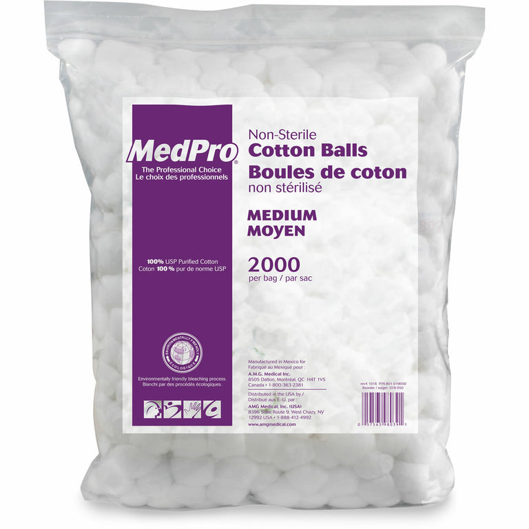 MedPro Cotton Balls 2000/Bag