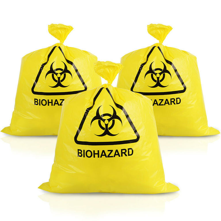Medegen Yellow Biohazard Bag 22