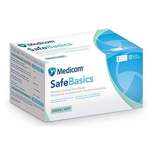 Medicom SafeBasics Level 1 Mask Green