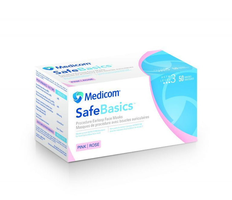 Medicom SafeBasics Level 3 Mask Pink