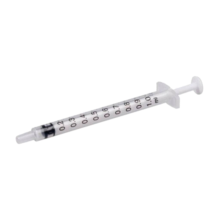 1ml (1cc) Sterile BD Syringe Slip Tip 200 Syringes/Box