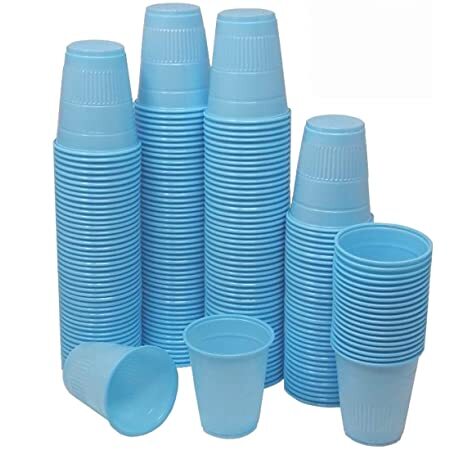 Plastic Cups 5oz Blue 100 Cups/Sleeve