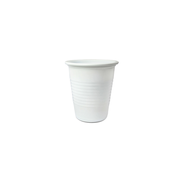 Safebasics White Plastic Cups 5oz 50 Cups/Sleeve