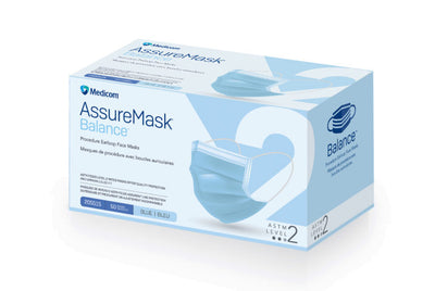 Medicom AssureMask Balance Level 2 Mask Blue