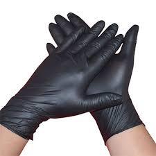 5Mil Virta Black Nitrile Exam Glove (100 Gloves /Box)