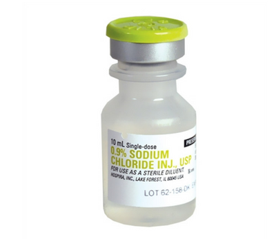 Saline 0.9% Preservative Free 10ml Vial