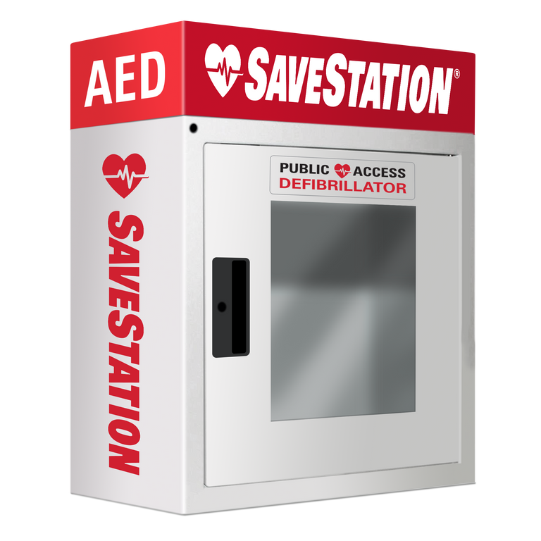 SaveStation Indoor Alarm AED Cabinet