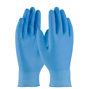 Virta Classic Blue Nitrile Exam Glove Box of 100